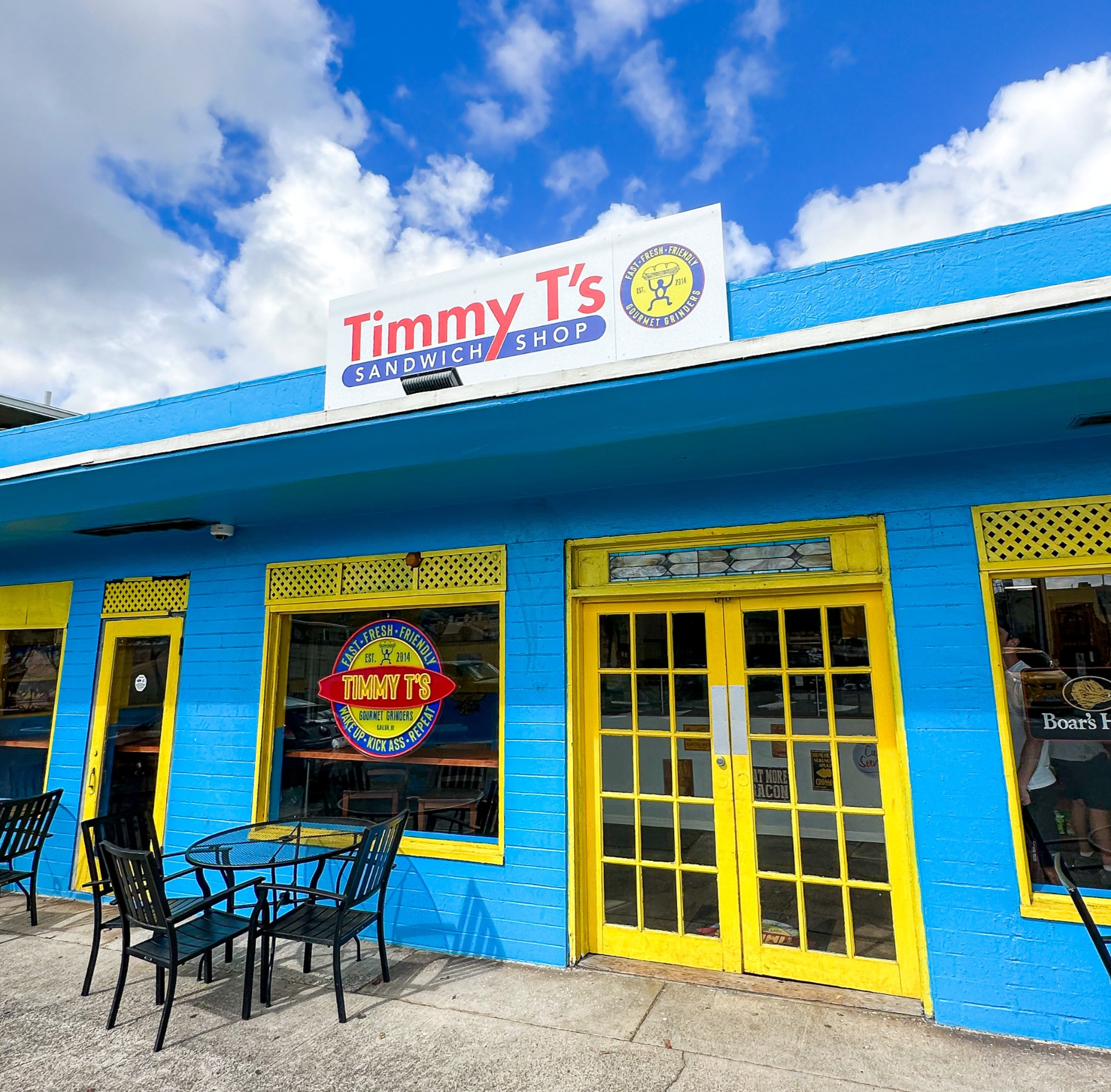 Timmy T's: Gourmet Sandwiches in Lanikai Park, Kailua
